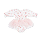 Long Sleeve Smocked Bubble with Tutu (Ballet Toile)