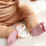 Teether with Rattle (Goose)