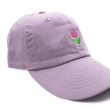 Tiny Tulip Baseball Hat (Lilac)