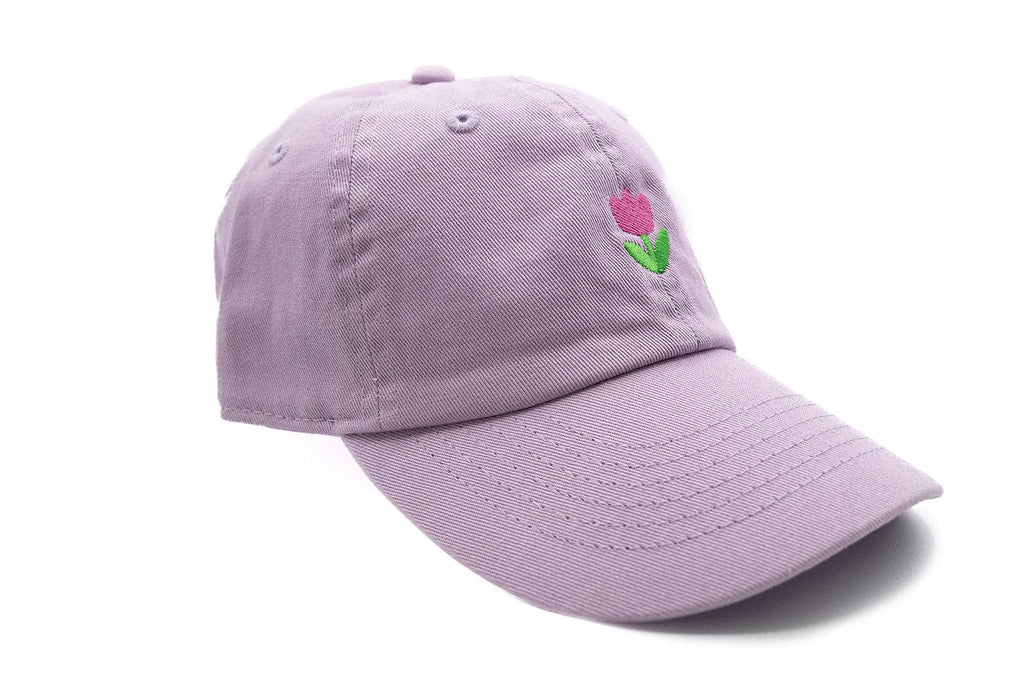 Tiny Tulip Baseball Hat (Lilac)