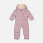 Baby Cloud One Piece Snowsuit (Lavender)