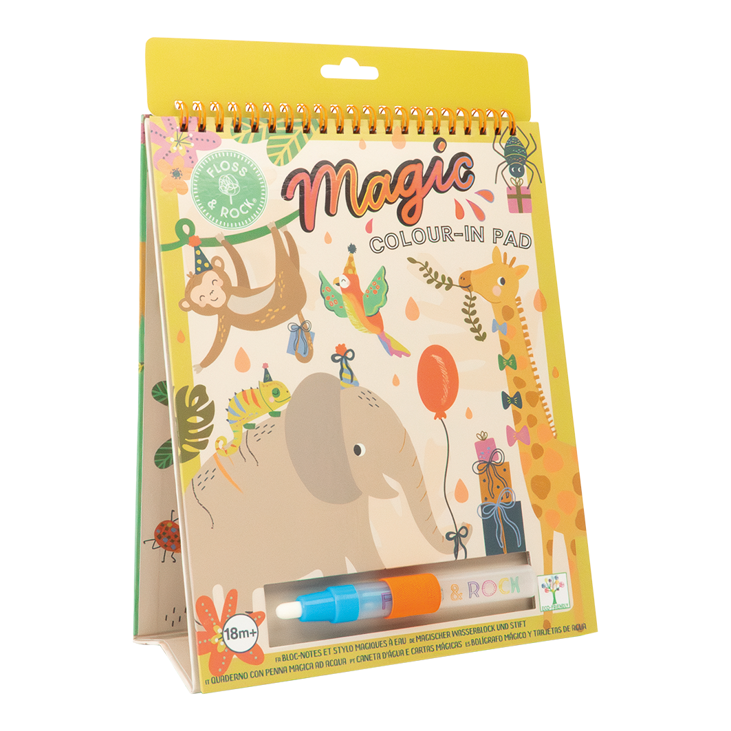 Magic Color Changing Watercard Easel and Pen (Jungle)