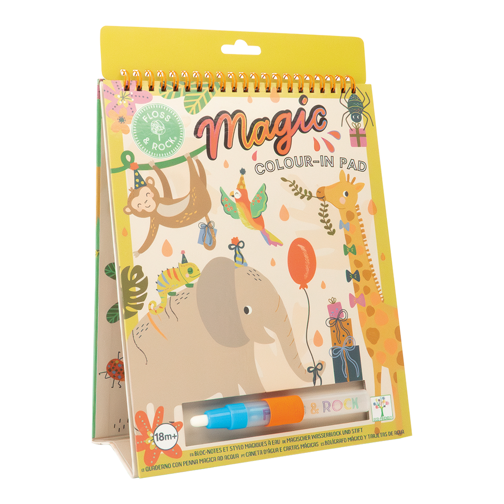 Magic Color Changing Watercard Easel and Pen (Jungle)