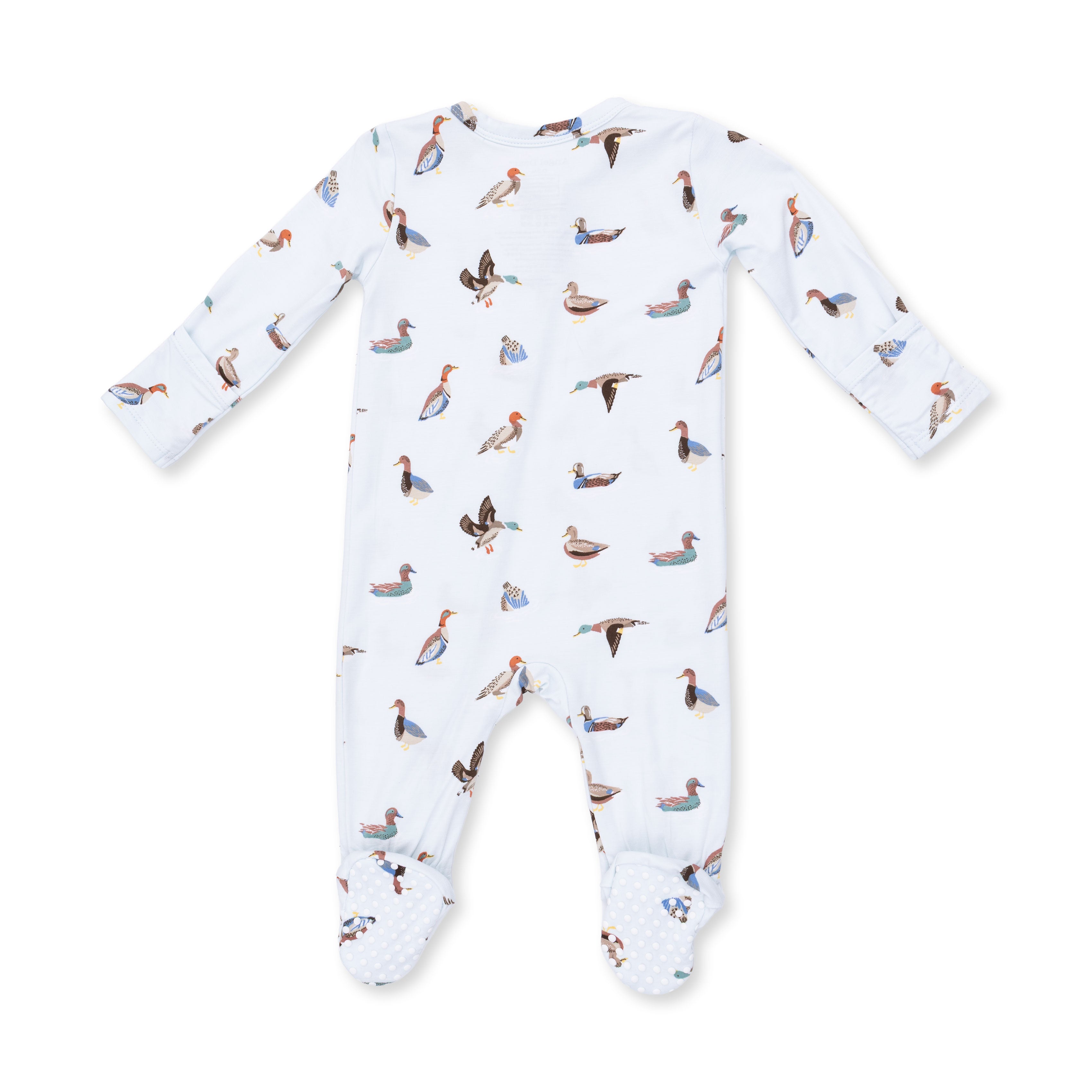 2 Way Zipper Footie (American Ducks)