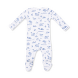 2 Way Zipper Footie (Farm Friends)