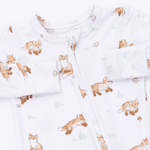 2 Way Zipper Footie (Little Explorer Fox)