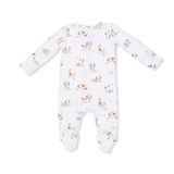 2 Way Zipper Footie (Explorer Puppy)