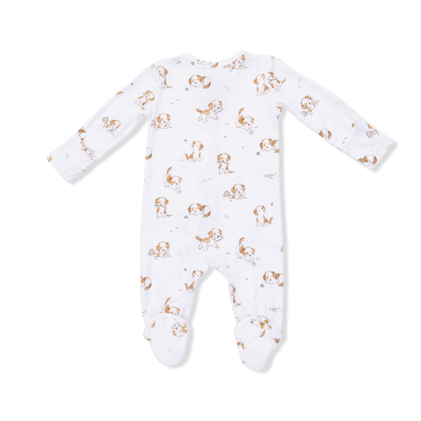 2 Way Zipper Footie (Explorer Puppy)