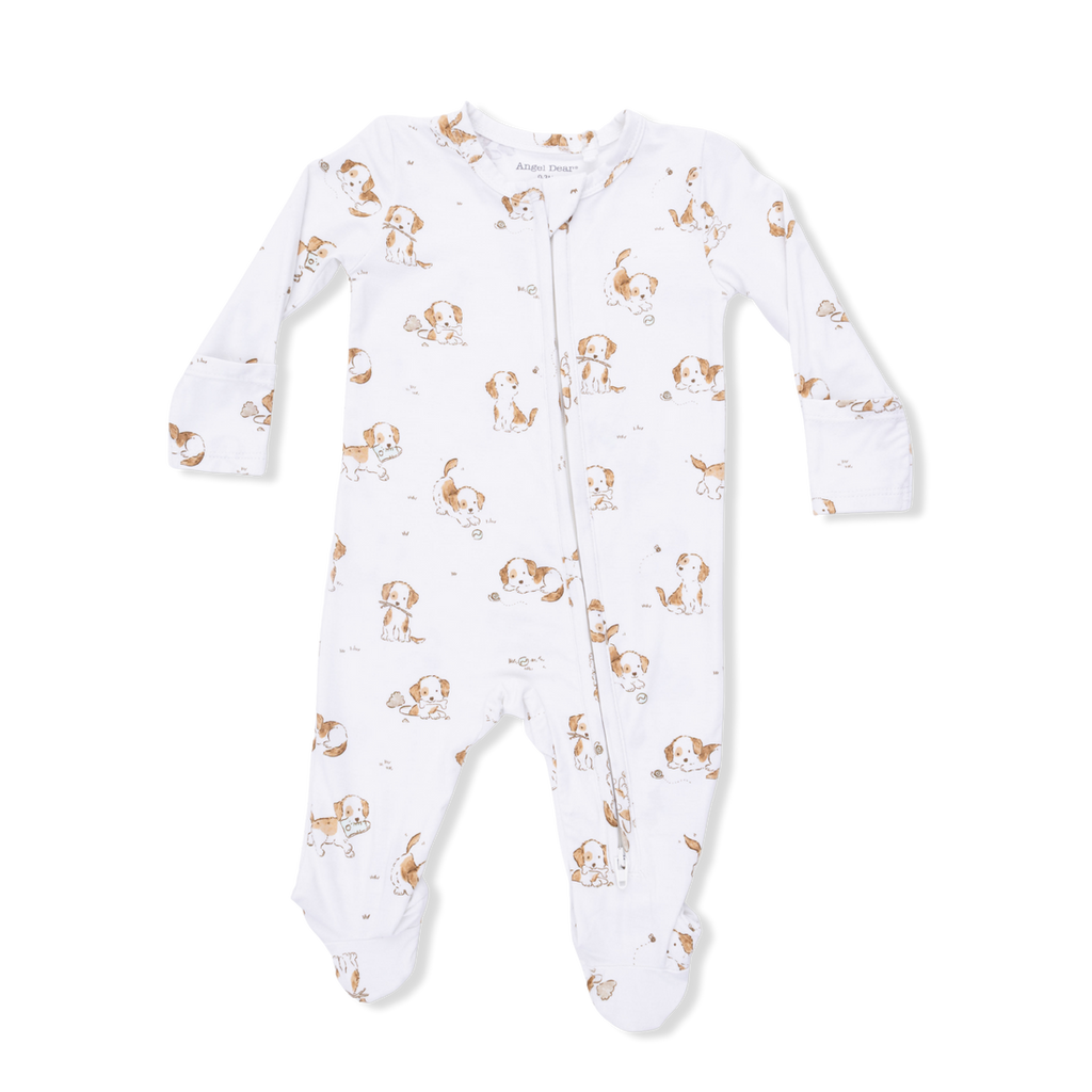 2 Way Zipper Footie (Explorer Puppy)