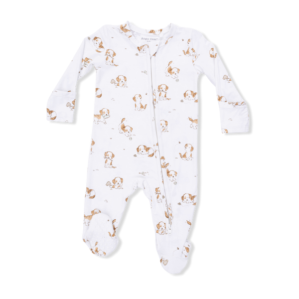 2 Way Zipper Footie (Explorer Puppy)