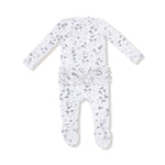 2 Way Zipper Ruffle Back Footie (Caroline's Calico)