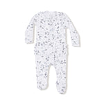2 Way Zipper Ruffle Back Footie (Caroline's Calico)