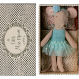 Dance Mouse in Daybed, Little Sister (Blue)