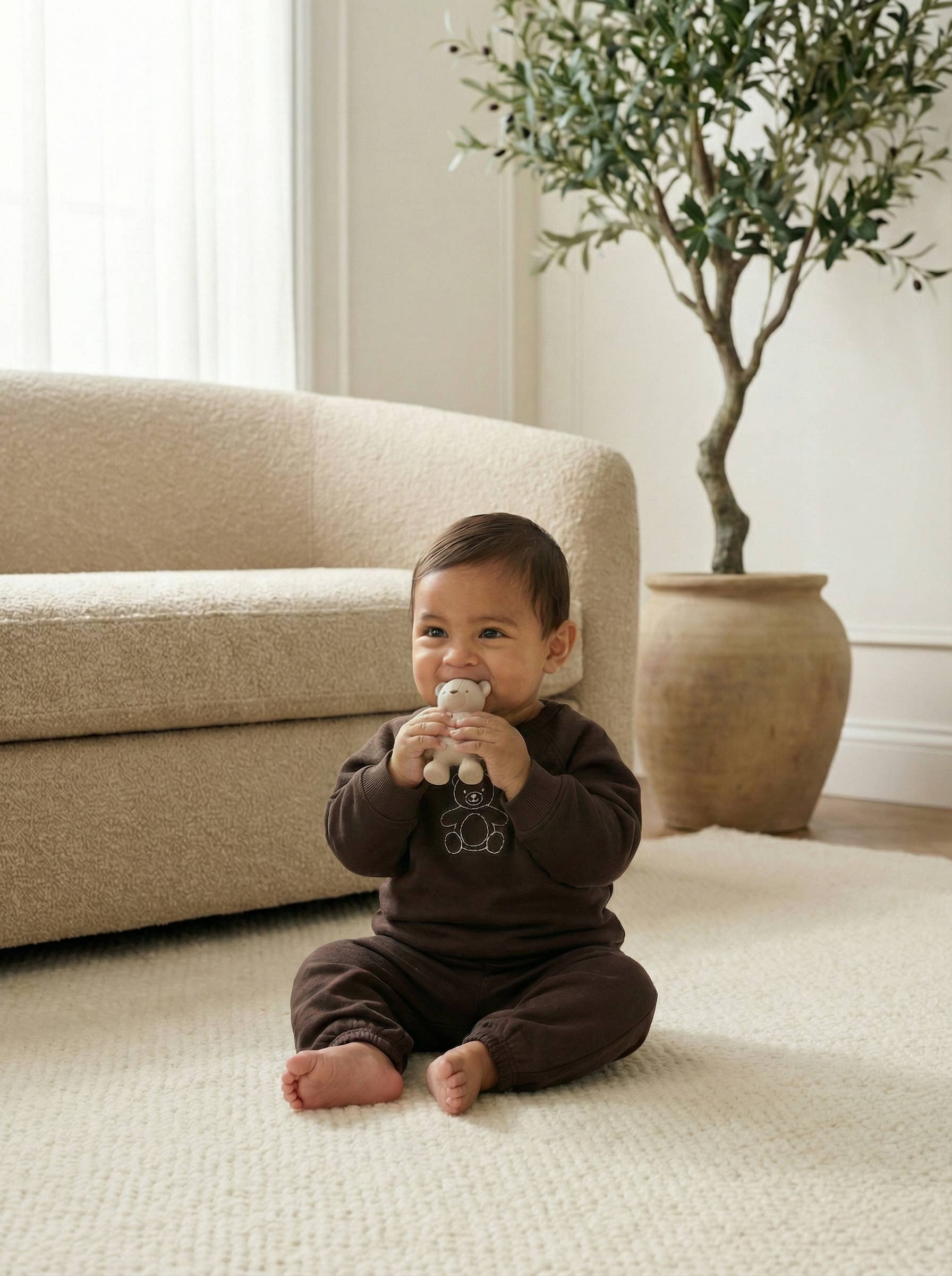 Comfort Crew Rubber Teether (Bear)