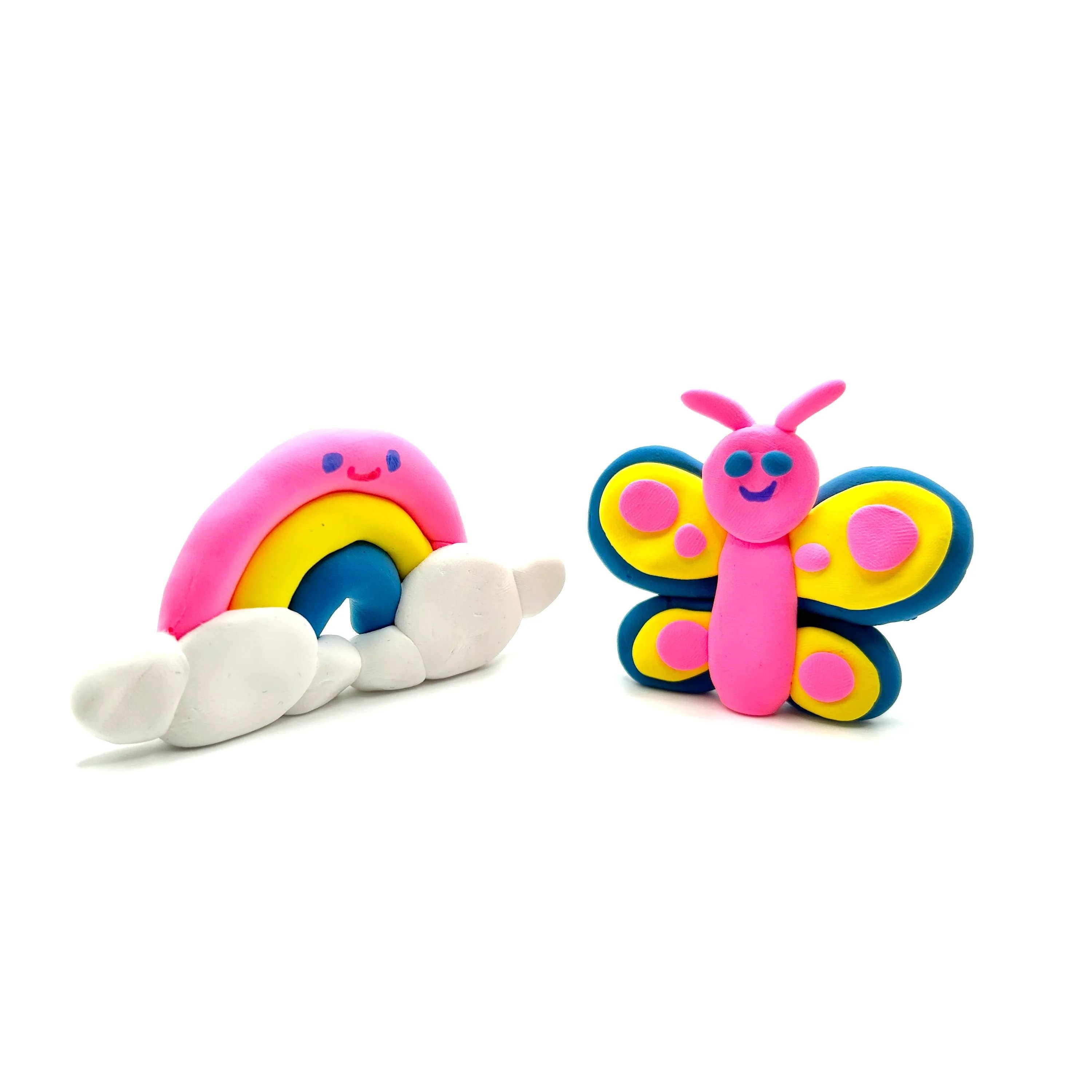 Creatibles D.I.Y. Air-Dry Clay Kit (Rainbow BFFs)