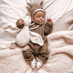 Baby Bear Jumpsuit (Acorn)