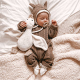 Baby Bear Jumpsuit (Acorn)