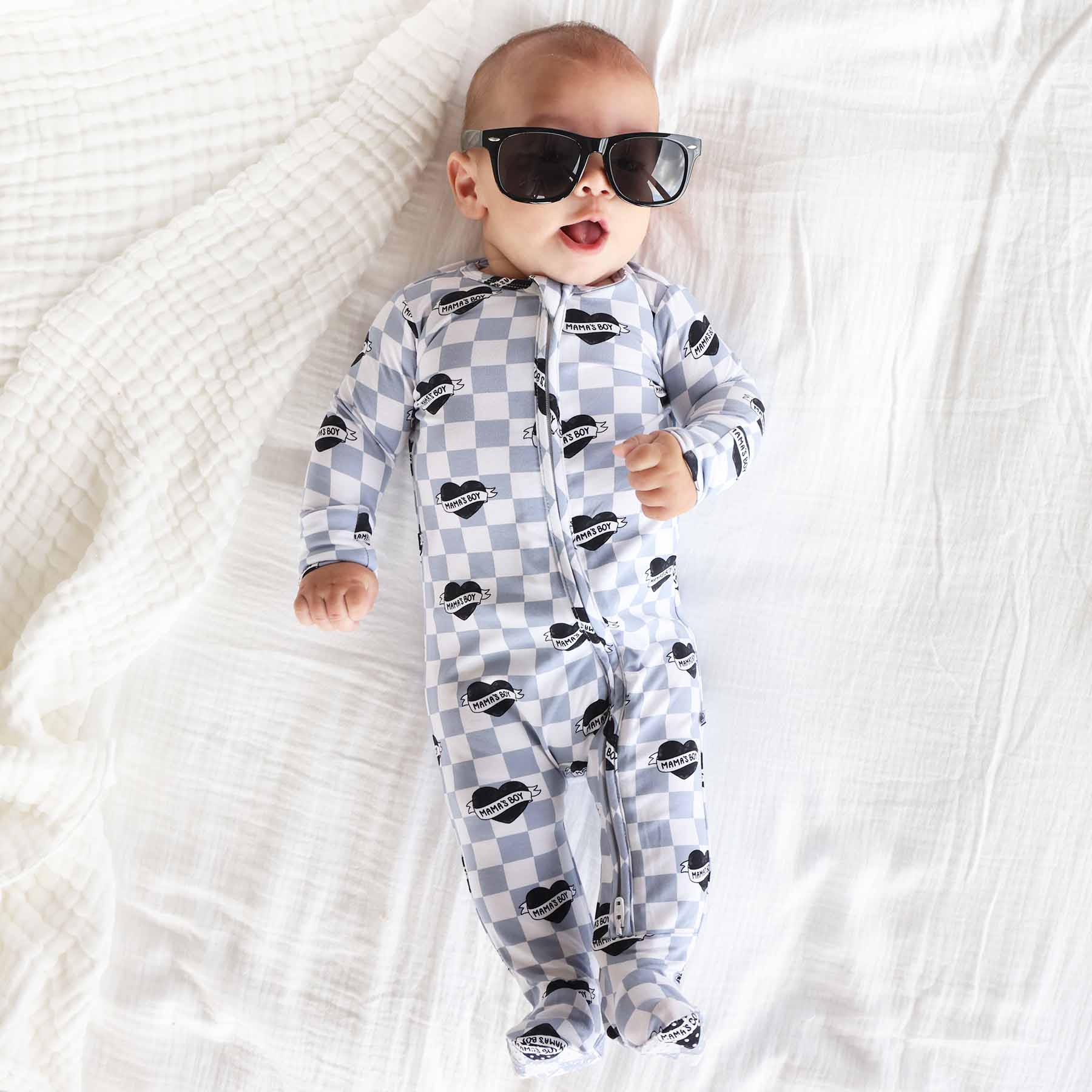 Zipper Footie (Mama's Boy)