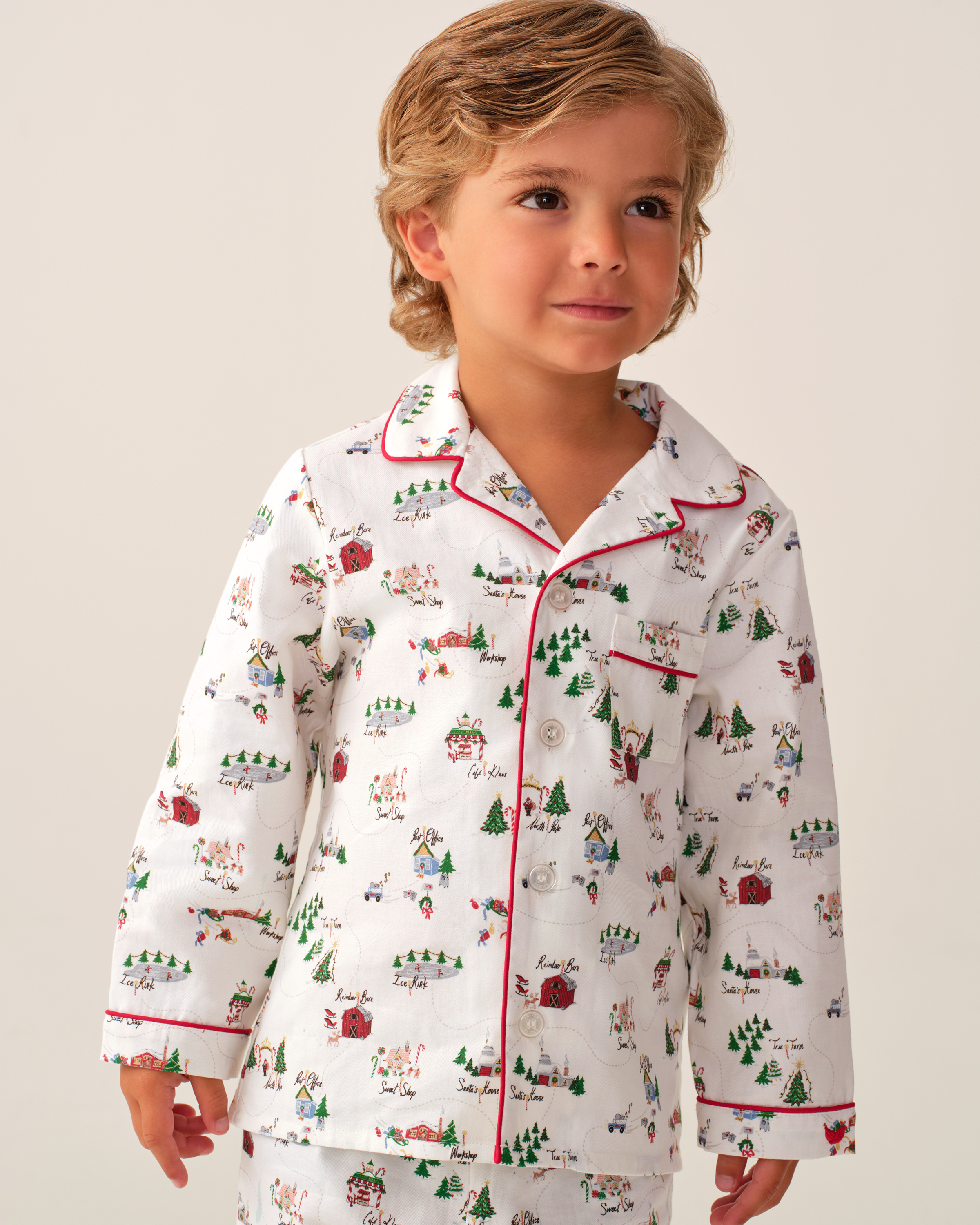 Children's Twill Pajama Set (North Pole Chronicles)