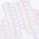 Scallop Back Top with Bloomer (Tulip Stripe)