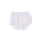 Scallop Back Top with Bloomer (Tulip Stripe)