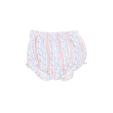 Scallop Back Top with Bloomer (Tulip Stripe)