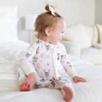 Convertible Zip Romper (Barnyard Buddies)