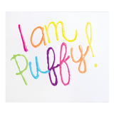 Magic Puffy Neon Pens (Set of 6)