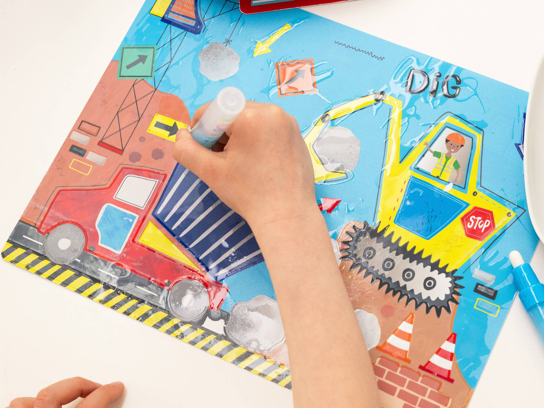 Magic Water Placemats (Construction)