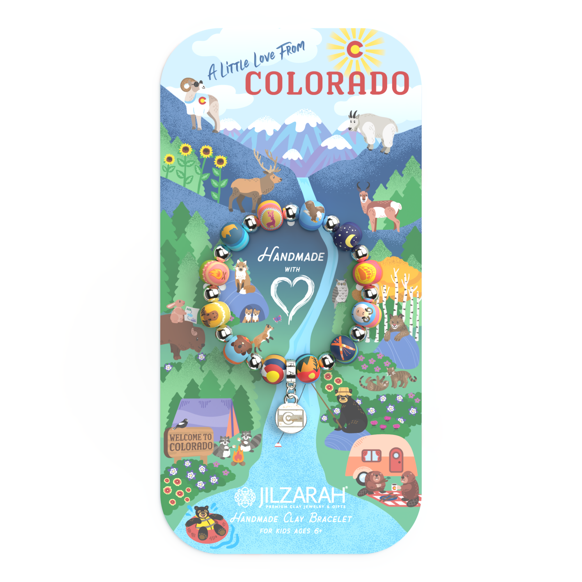 Kids Charm Bracelet (A Little Love from Colorado)