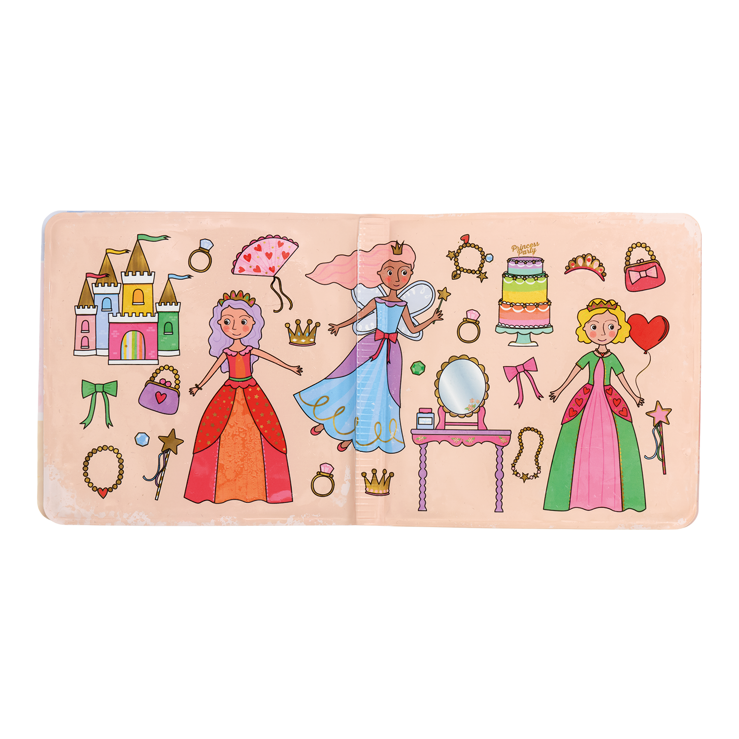 Princess Magic Water Bath Book