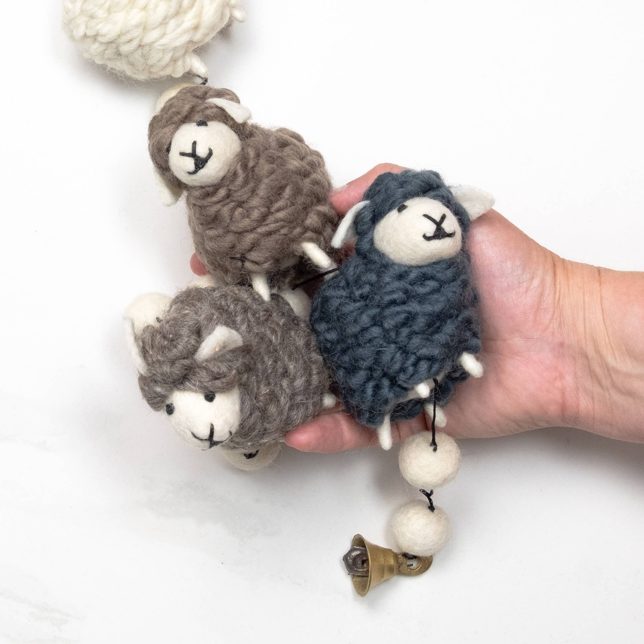Garland (Felt Natural Sheep)