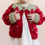 Strawberry Cardigan (Red)