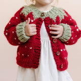 Strawberry Cardigan (Red)