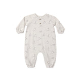 Henley Jumpsuit Skiing Penguins