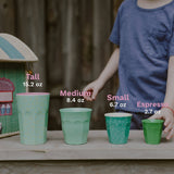 Medium Cup (Dinosaurs Sage Green)