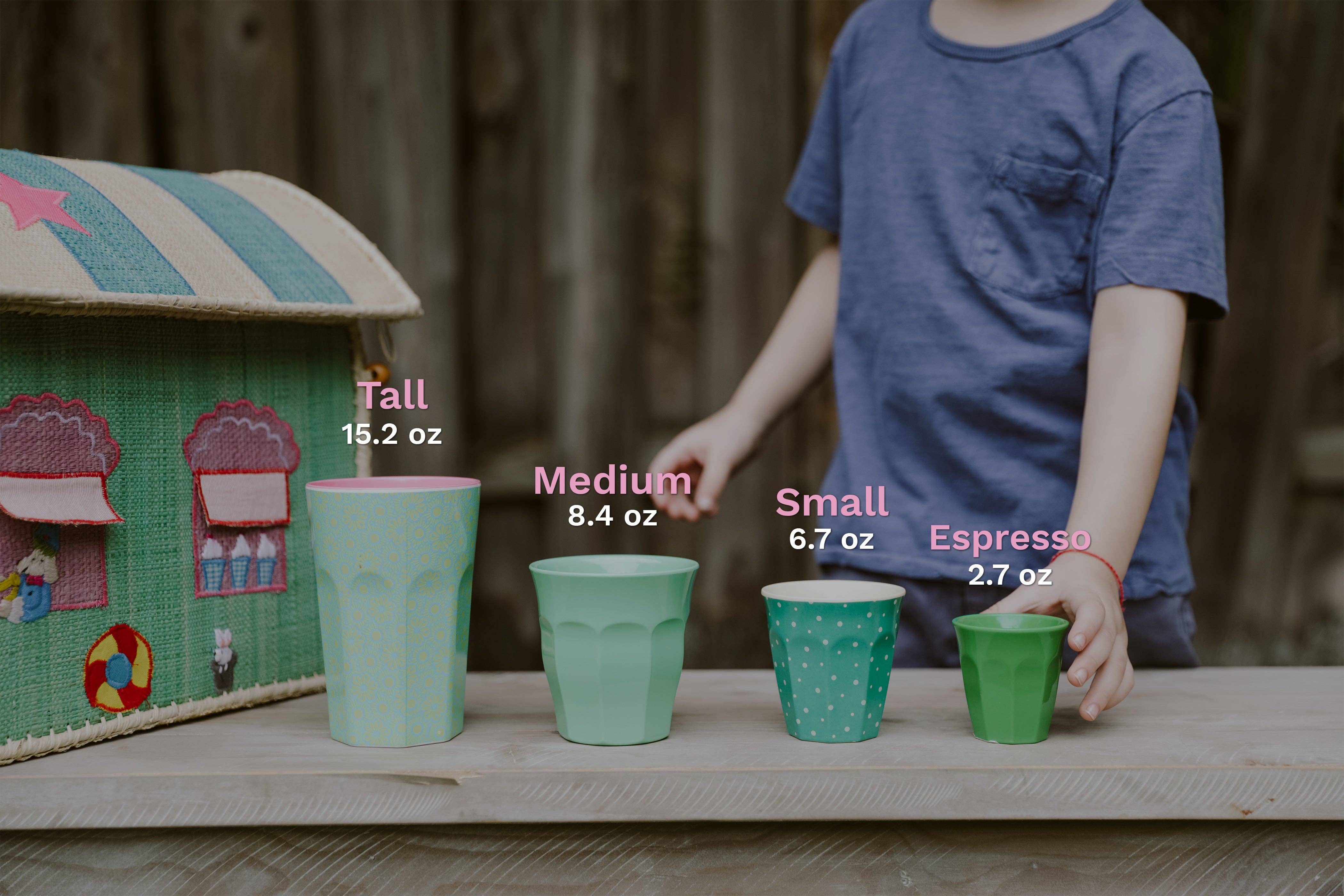 Medium Cup (Dinosaurs Sage Green)