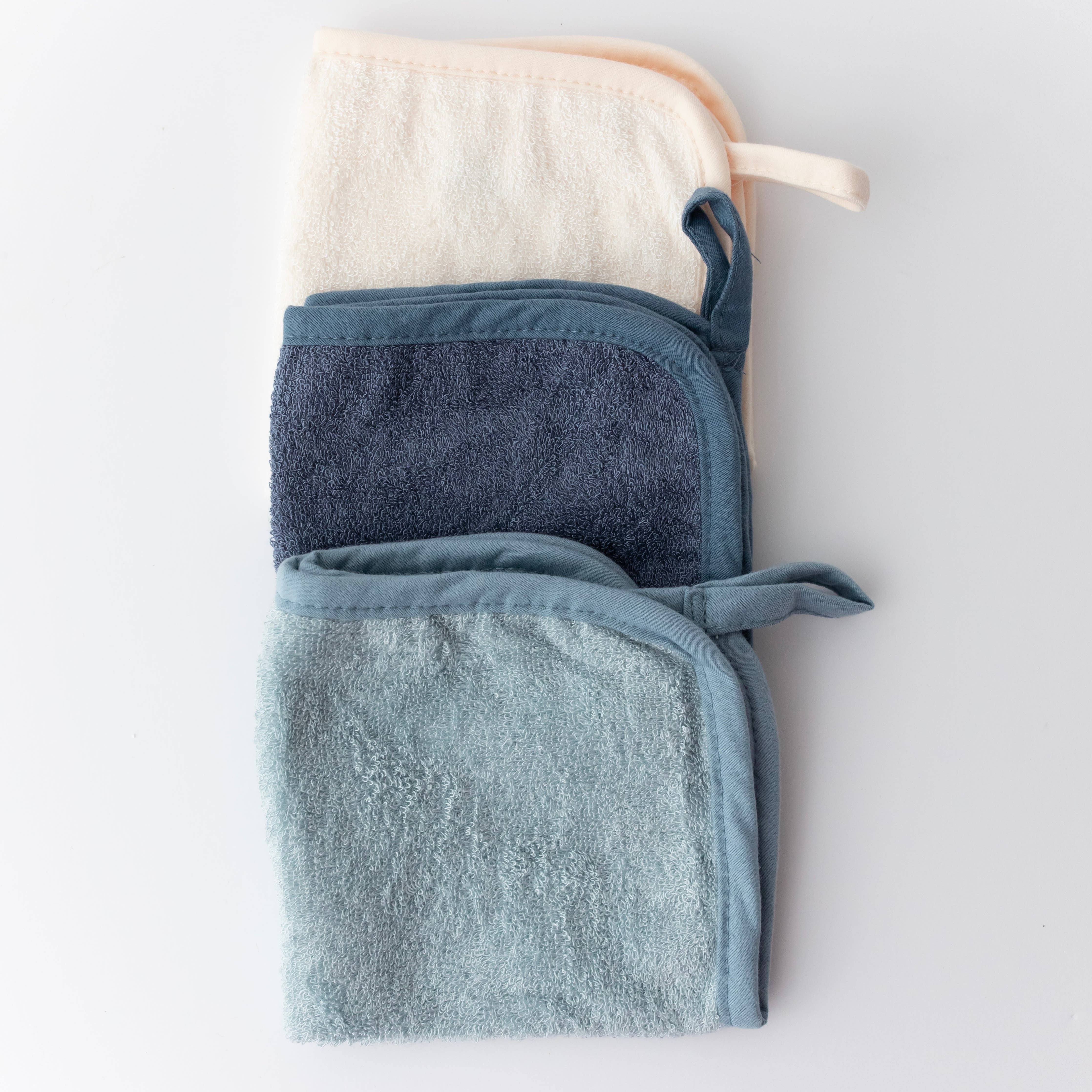 Washcloth Set (Powder Blue)