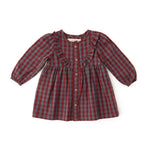 Gingham Dress (Mulberry/Harbor)