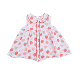 Jill Dress Sleeveless with Bloomer (Strawberry Bliss)