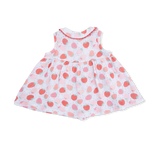 Jill Dress Sleeveless with Bloomer (Strawberry Bliss)