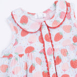 Jill Dress Sleeveless with Bloomer (Strawberry Bliss)