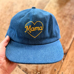 Denim Snapback Hat (Mama)