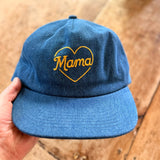 Denim Snapback Hat (Mama)