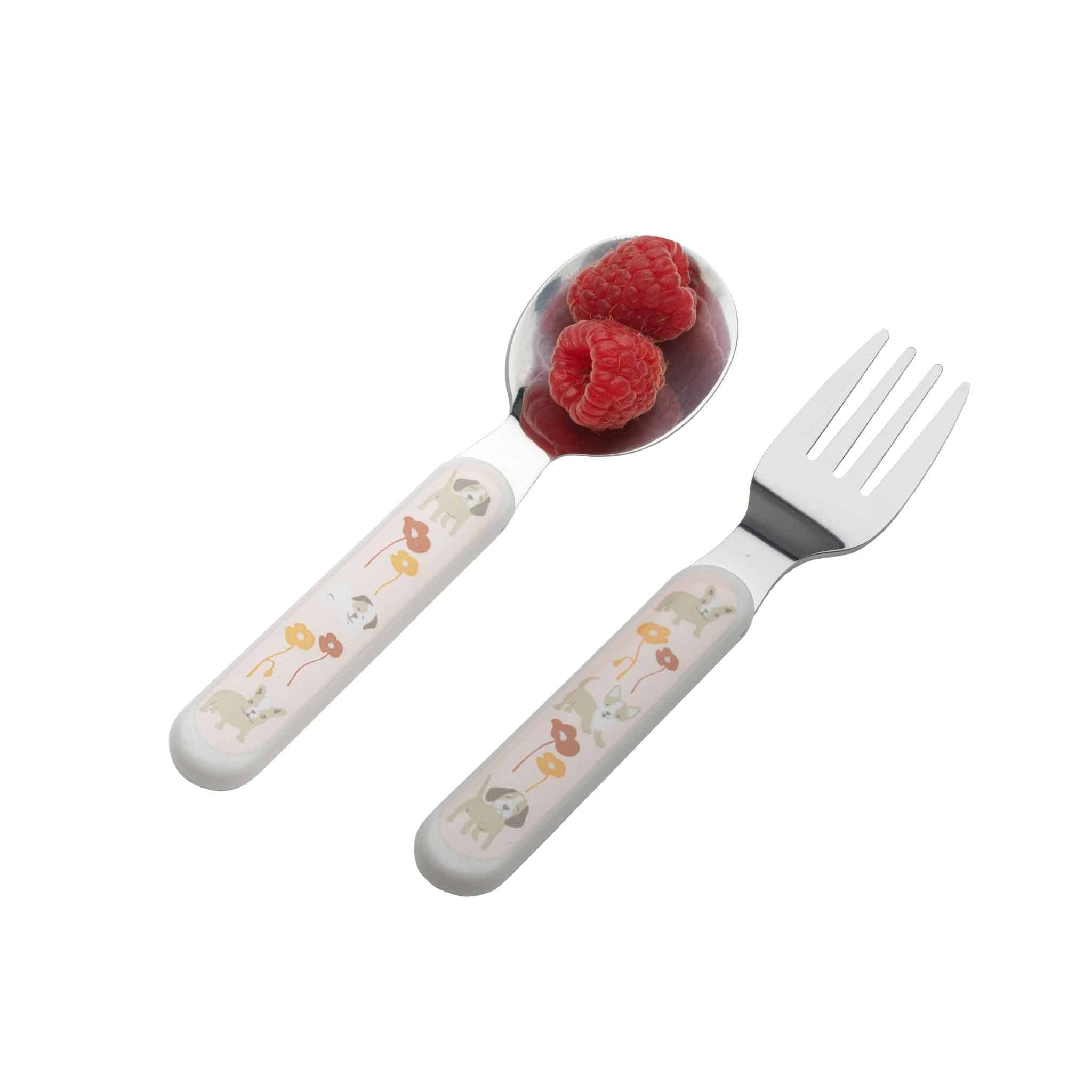 Silverware Set (Puppies & Poppies)