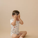 Short Sleeve Bamboo Pajamas (Beach Pawty)