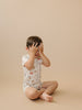 Short Sleeve Bamboo Pajamas (Beach Pawty)