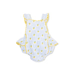 Ric Rac Ruffle Sunsuit (Lovely Lemons)