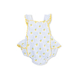 Ric Rac Ruffle Sunsuit (Lovely Lemons)