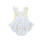 Ric Rac Ruffle Sunsuit (Lovely Lemons)